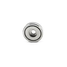 Fixador Magnético 25 mm com Furo Força Aproximada 15kg