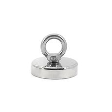 Fixador Magnético 75 mm Rosca M10 com Olhal Força Aproximada 200kg
