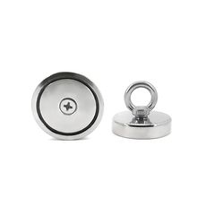 Fixador Magnético 75 mm Rosca M10 com Olhal Força Aproximada 200kg