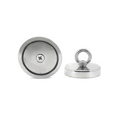 Fixador Magnético 90 mm Rosca M10 com Olhal Força Aproximada 340kg