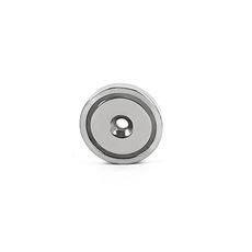 Fixador Magnético 36 mm com Furo Escareado Força Aproximada 40kg