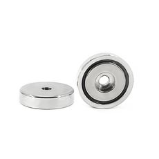 Fixador Magnético 48 mm com Furo Força Aproximada 63kg