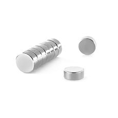 Ímã Neodímio Ø 12x5 mm N35