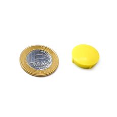 Ímã para Mural Botão Amarelo