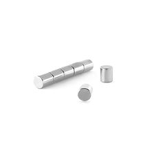 Ímã Neodímio Ø 5x6 mm N35
