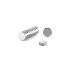 Ímã Neodímio Ø 6x2 mm N35