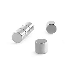 Ímã Neodímio Ø 10x10 mm N35