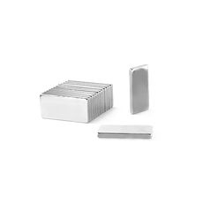 Ímã Neodímio 20x10x2 mm N35