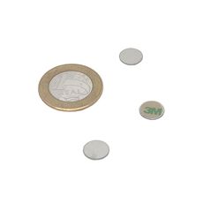 Chapa Inox Ø 10x0,6 mm Adesivada