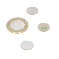 Chapa Inox Ø 15x0,6 mm Adesivada