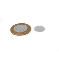 Ímã Neodímio Ø 14x1 mm N35