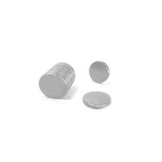 Ímã Neodímio Ø 13x2 mm N35