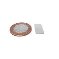Ímã Neodímio 20x10x1 mm N35