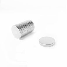 Ímã Neodímio Ø 14x1,5 Mm N35