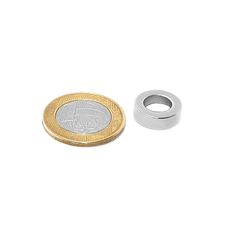 Ímã Neodímio Anel D14xd8x4 mm N35